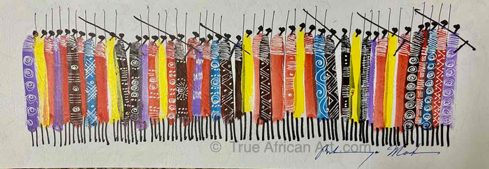 Martin Bulinya | Kenya | B-528 | Original | True African Art .com