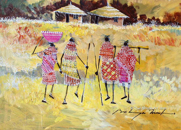 Martin Bulinya | Kenya | βB-578β | Original | True African Art .com