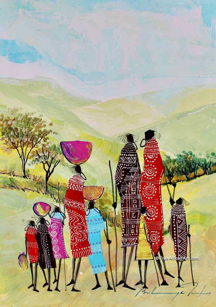 Martin Bulinya | Kenya | B-588 | African Art for Sale