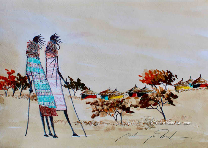 Martin Bulinya | Kenya | βB-601β | Original | True African Art .com