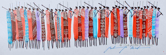 Martin Bulinya | Kenya | βB-603β | Original | True African Art .com
