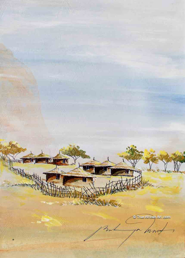 Martin Bulinya | Kenya | βB-617β | Original | True African Art .com