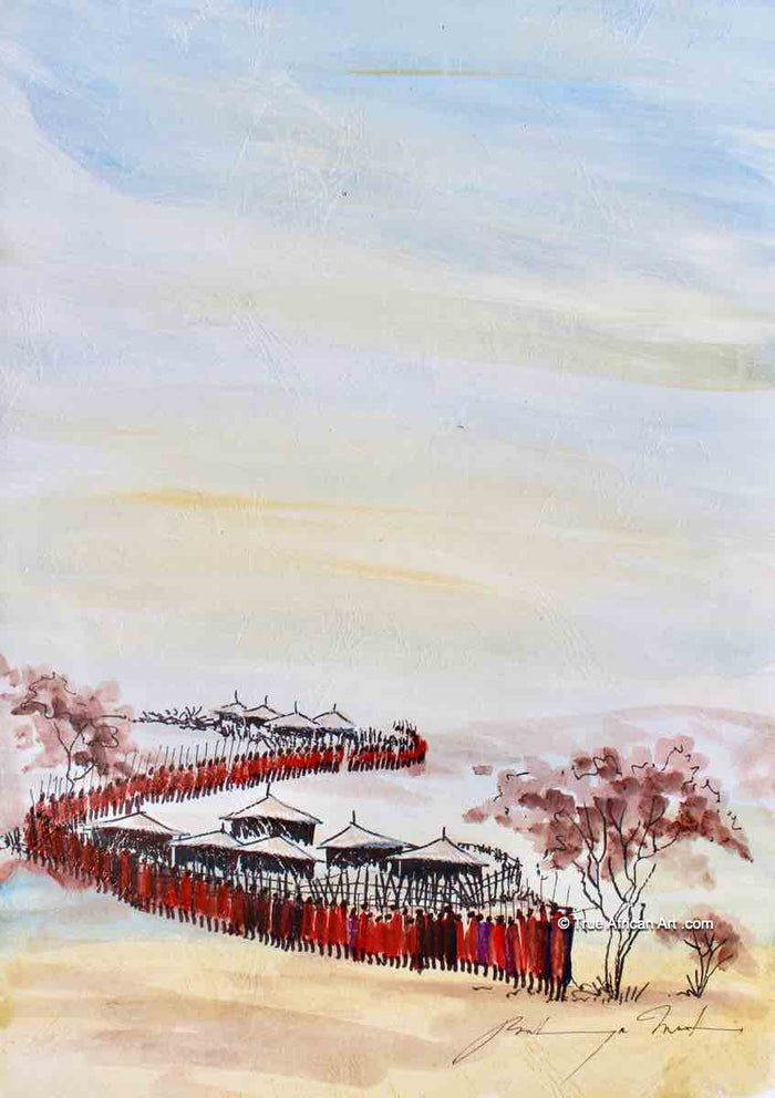 Martin Bulinya | Kenya | βB-620β | Original | True African Art .com