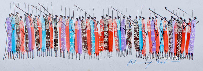 Martin Bulinya | Kenya | βB-642β | Original | True African Art .com