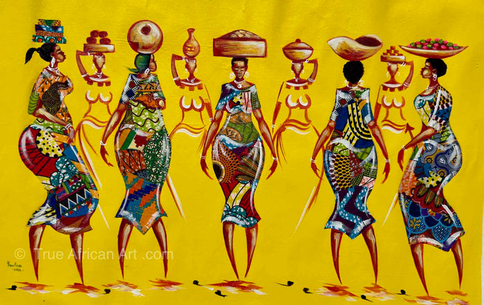 Richard Fosu | Ghana | Balanced | Original | True African Art .com