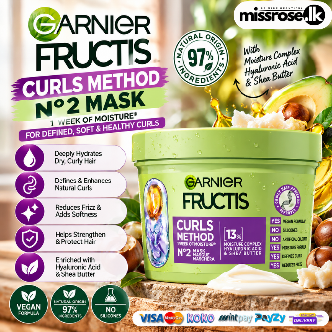Garnier Fructis Method For Curls Hair Mask – 370 ml
