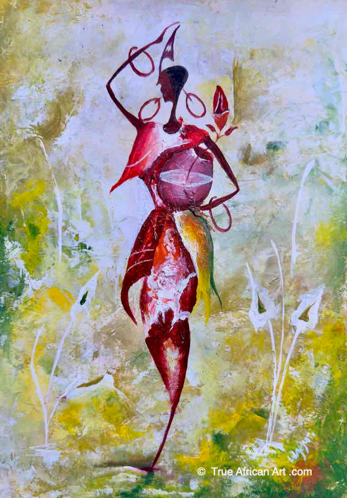 Willie Wamuti | Kenya | In Charge | Original | True African Art .com