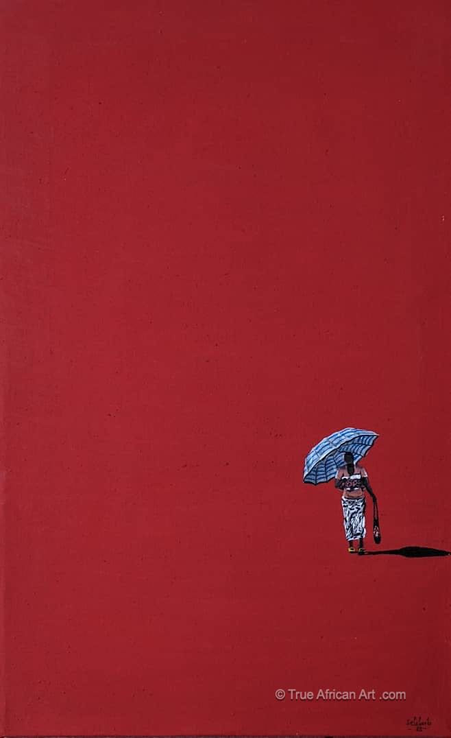 Seleman Kubwimana | Rwanda | Inside the Color - 113 | Hand Painted | True African Art .com