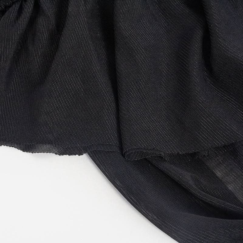 Backless mesh ruched tube mini dress | Festival Outfits Women