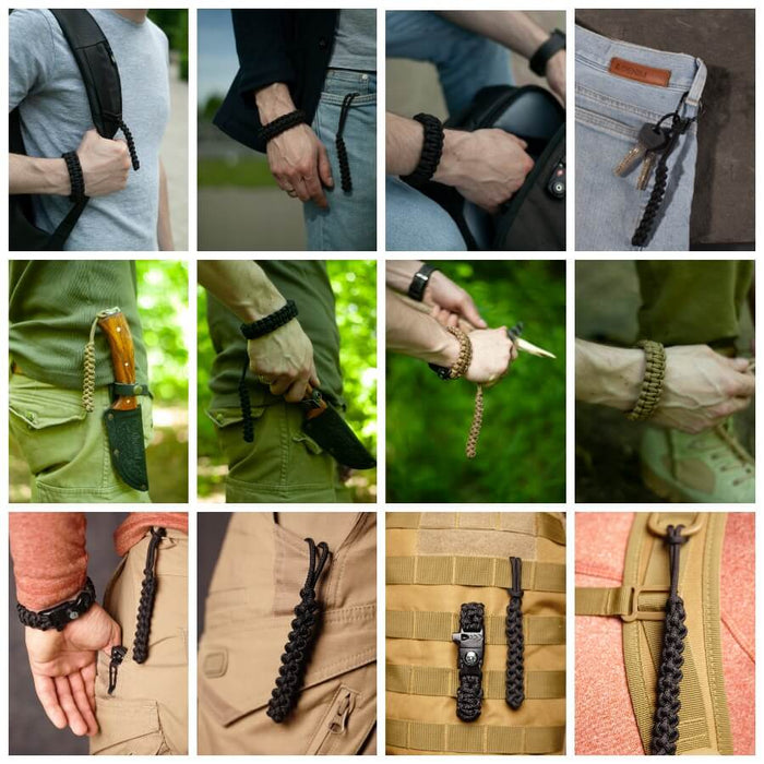 Lizzard Firestarter, Coyote Paracord.Sale