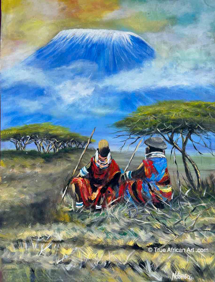 John Ndambo | Kenya | N - 236 | Original | True African Art .com