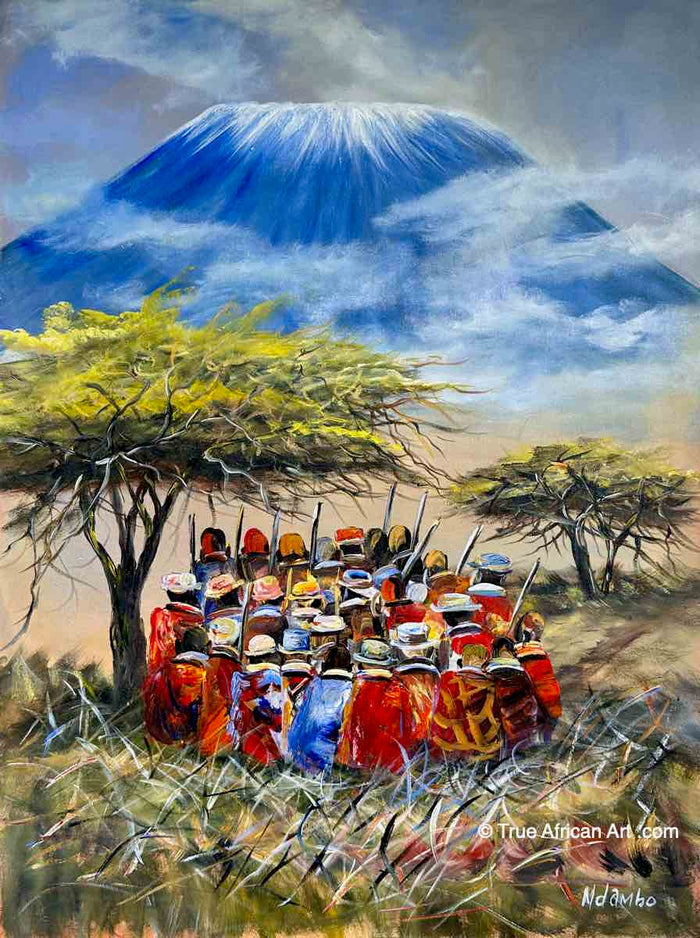 John Ndambo | Kenya | N - 241 | Original | True African Art .com