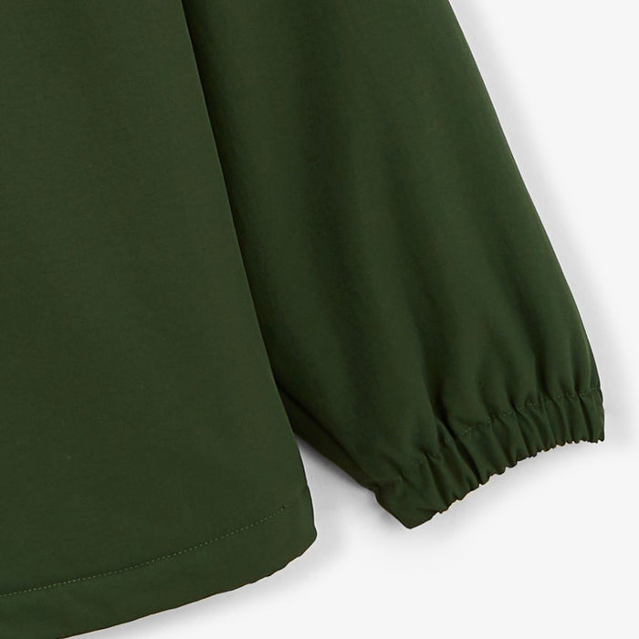 Parka Dan déperlante avec badge brodé vert anglais SERGE BLANCO