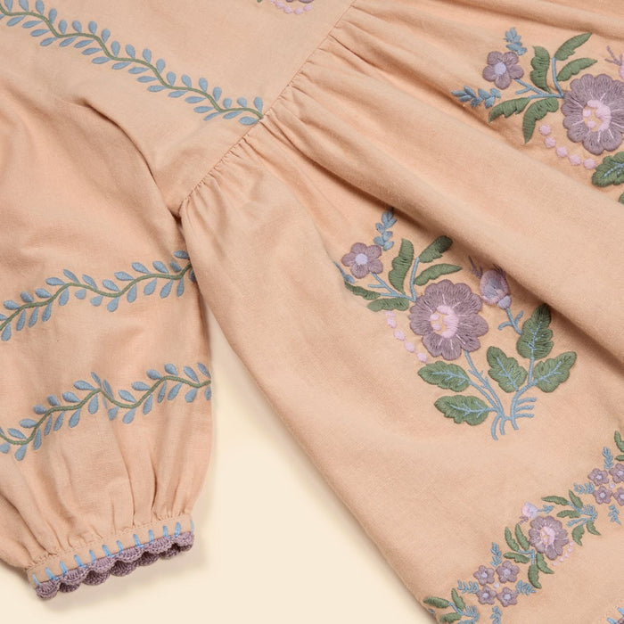 Penelope Dress in Dried Rose