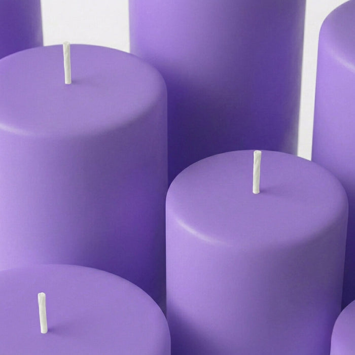 Richland Pillar Candle 3"x6" Lavender