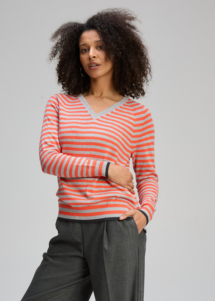 Zaket & Plover - Stripe V Essential - Marl (ZP8142)