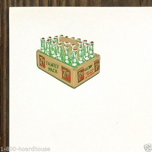 7UP BOTTLERS Restaurant Menu Sheet 1940s