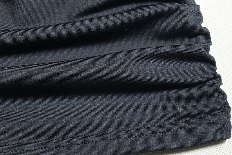 Ruched mesh backless mini dress  | Festival Outfits Women
