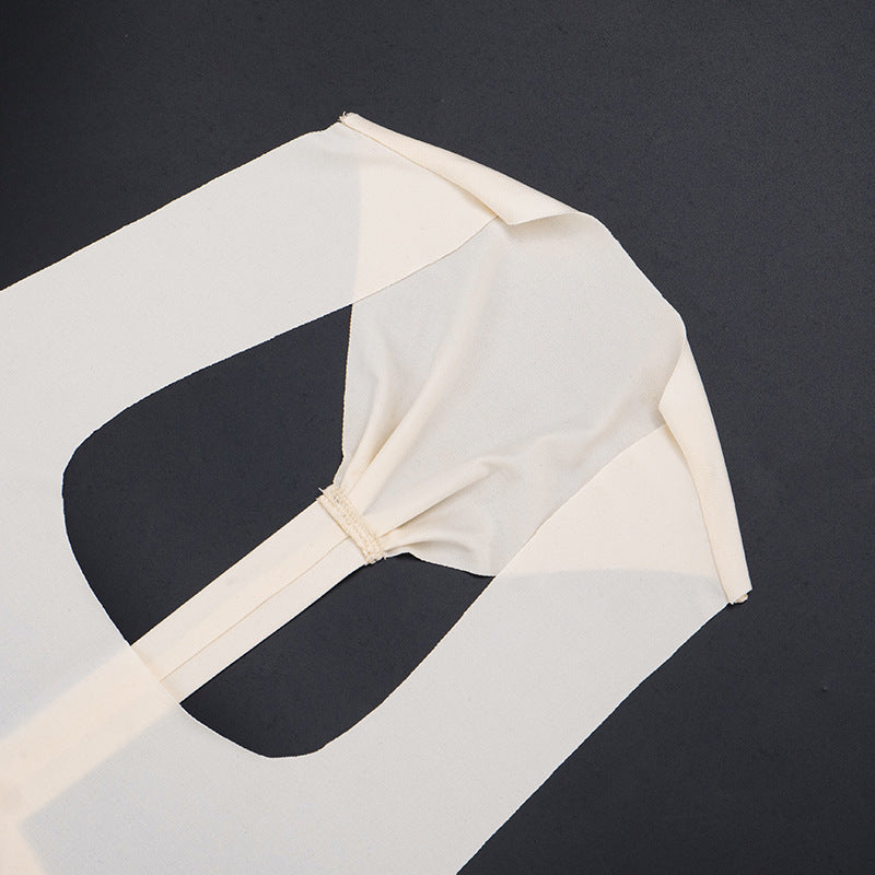 Square neck backless solid mini dress  | Festival Outfits Women