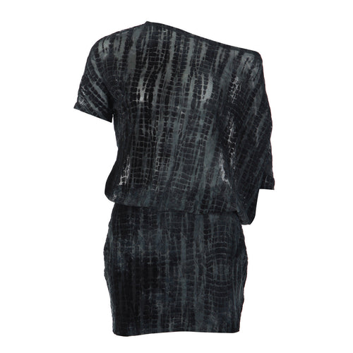 Short sleeve self tie irregular backless mini dress  | Festival Outfits Women