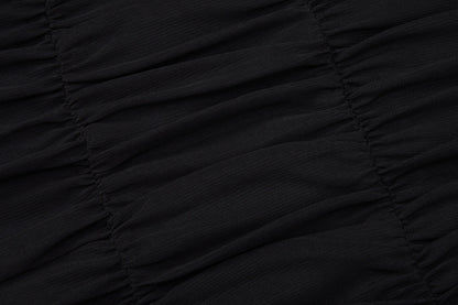 Halter ruched backless solid mini dress  | Festival Outfits Women