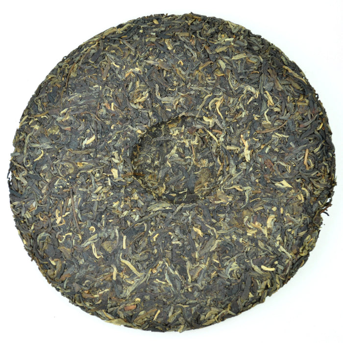 2007 Liming "Golden Peacock" Tippy Raw Pu-erh Tea Cake | Yunnan Sourcing Tea Shop