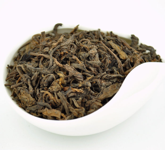 8 Years Aged "Mang Fei Mountain" Ripe Loose Leaf Pu-erh Tea | Yunnan Sourcing Tea Shop