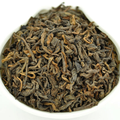 2012 "Menghai Grade 3" Aged Ripe Loose Leaf Pu-erh Tea