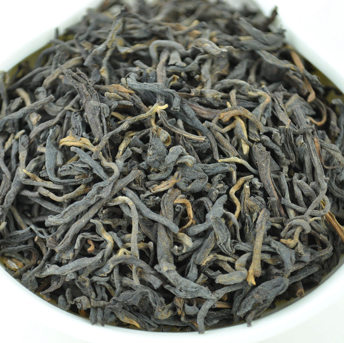 2014 Three Cranes 45007 Recipe Traditional Liu Bao Hei Cha of Guangxi | Yunnan Sourcing Tea Shop
