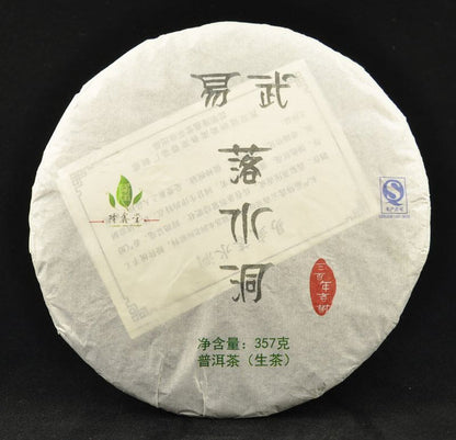2013 Long Xin Tang Luo Shui Dong village Raw Pu-erh tea cake of Yi Wu | Yunnan Sourcing Tea Shop