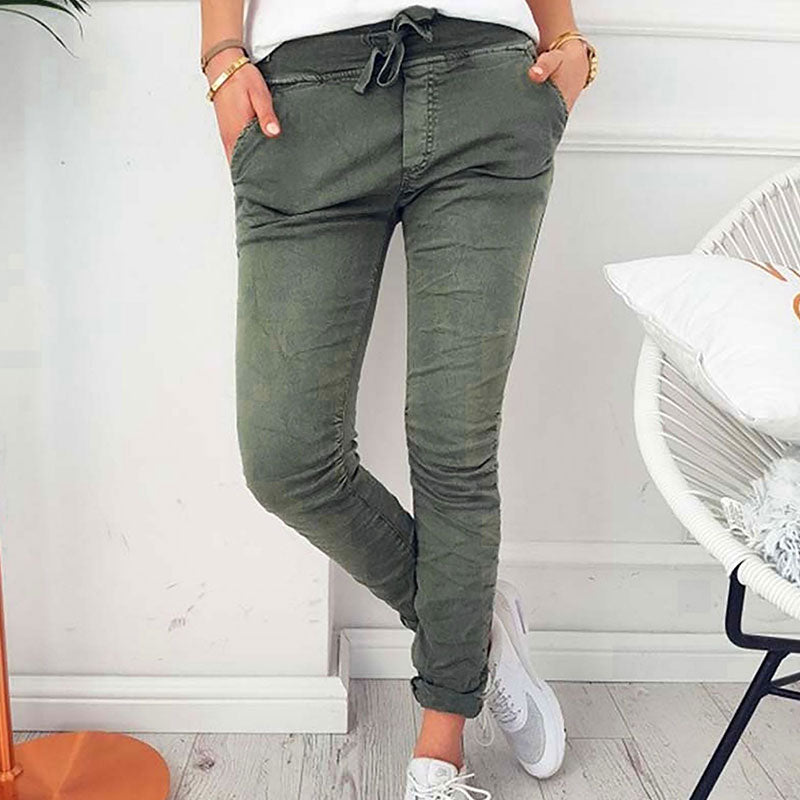 S-2XL Casual Slim Stretchy Skinny Jeans