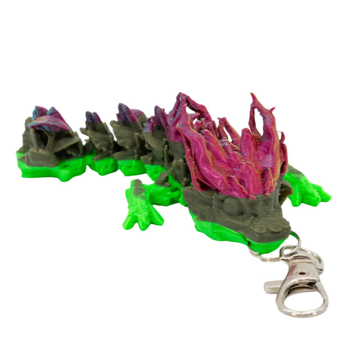 Green & Chrome Oriental Dragon