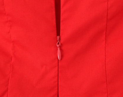 Red – Strapless Backless Mini Dress