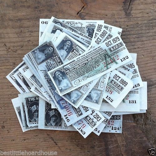 50 RAILROAD TRAIN BOND Coupon Collection