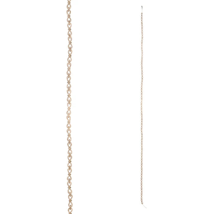 6’ Gold Jewel Garland