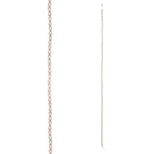 6’ Gold Jewel Garland