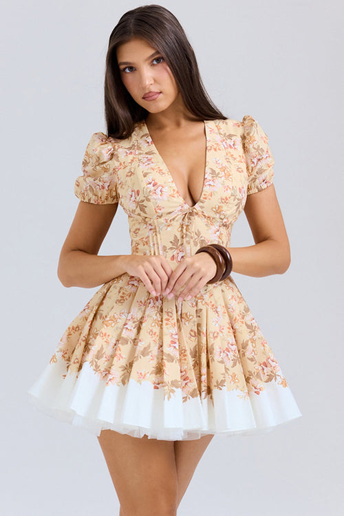 Floral – Sexy Y2K Mini Dress