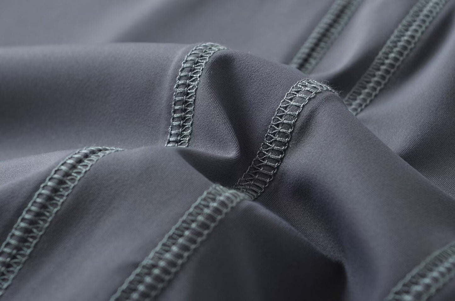 Dark Gray – Slim Fit Waist-Cinching Mini Dress