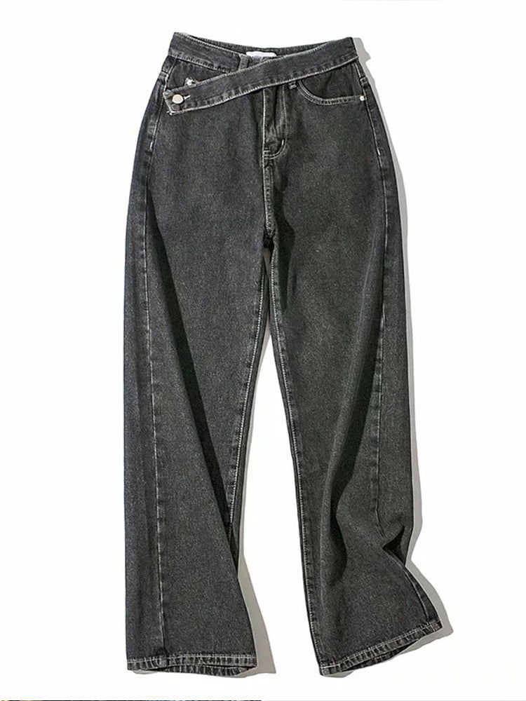Women's Elegant Sloppy High Waisted Jeans | Great for All Seasons