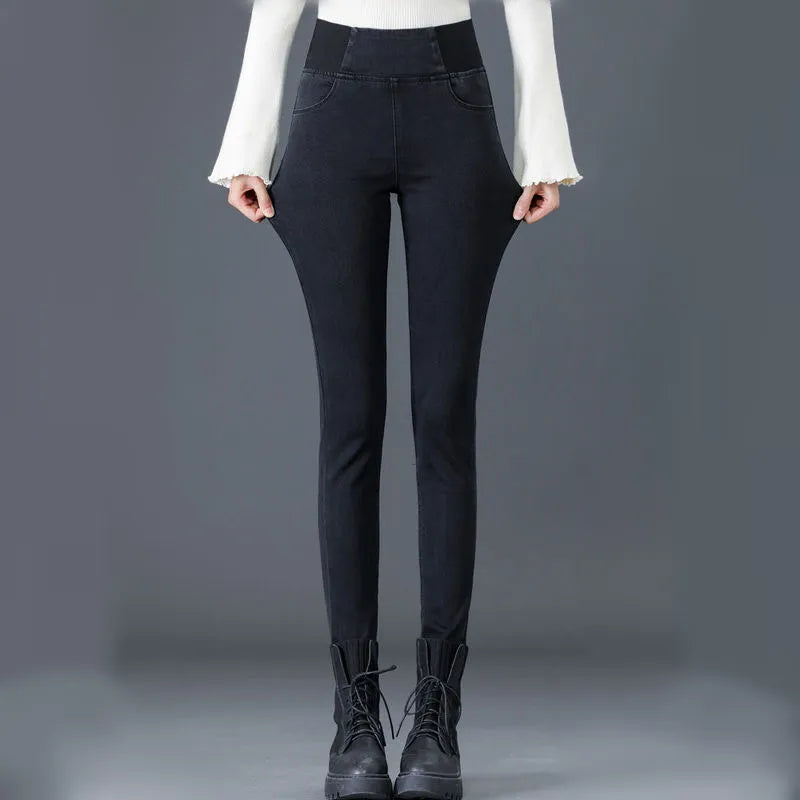 Women's Stretchy High-Waist Slim Jeans | Great for Everyday Wear