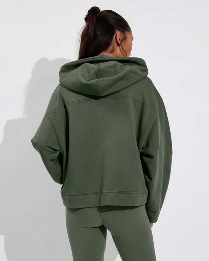 Beach Side Hoodie - Agave