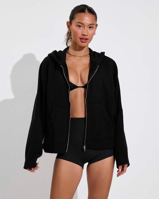 Beach Side Hoodie - Jet