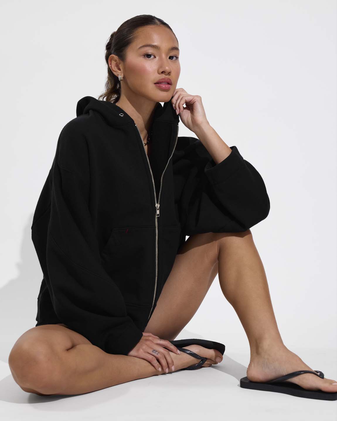Beach Side Hoodie - Jet
