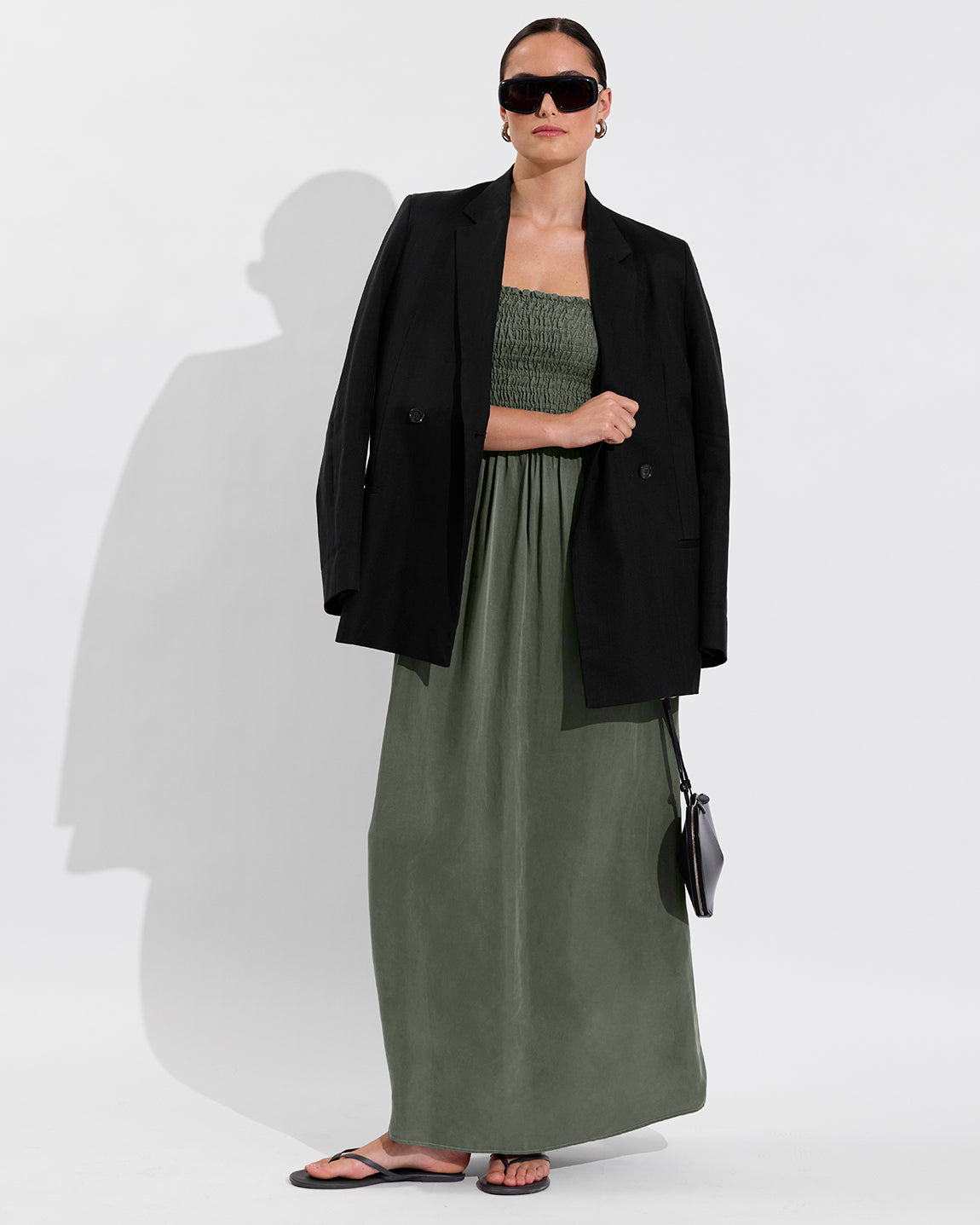 Cabana Maxi Dress - Agave