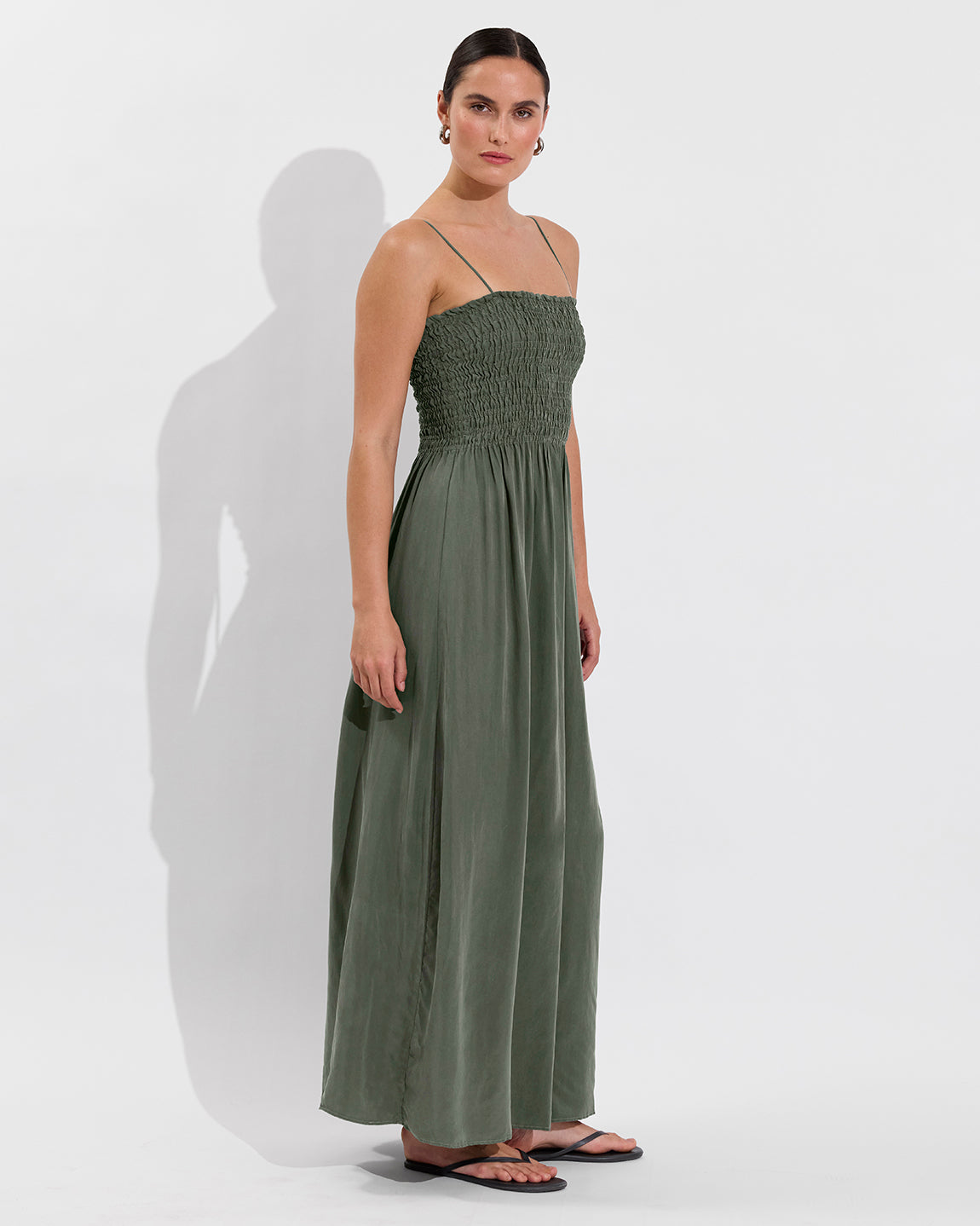 Cabana Maxi Dress - Agave