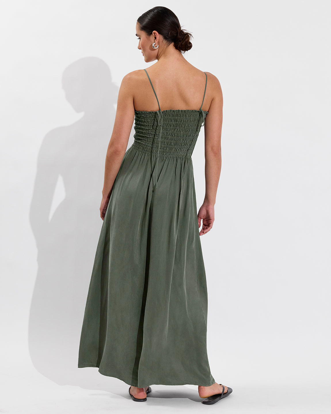 Cabana Maxi Dress - Agave