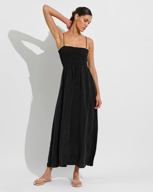 Cabana Maxi Dress - Jet