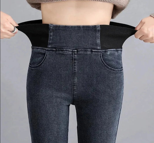 Women's Stretchy High-Waist Slim Jeans | Great for Everyday Wear