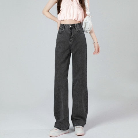 Women's Trendy Wide Leg High Waist Jeans | Great for All Seasons