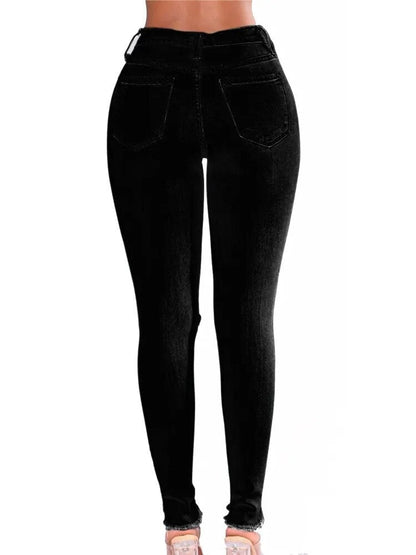 Women's Slim-Fit Ripped Denim Jeans | Great for Everyday Wear
